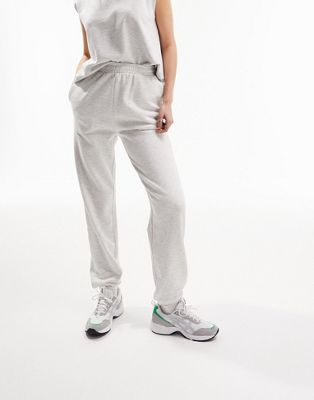 ASOS DESIGN ultimate sweatpants in ice heather