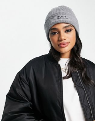 Roxy Folker beanie in gray