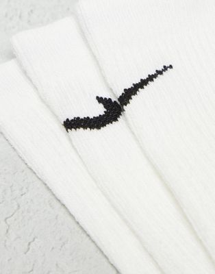 Nike Everyday Max Cushioned 3-pack socks in white