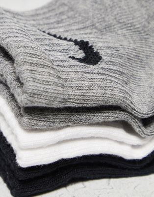 Nike Everyday Cushioned 3-pack ankle socks in multi