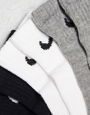 Nike Everyday Cushioned 3-pack ankle socks in multi